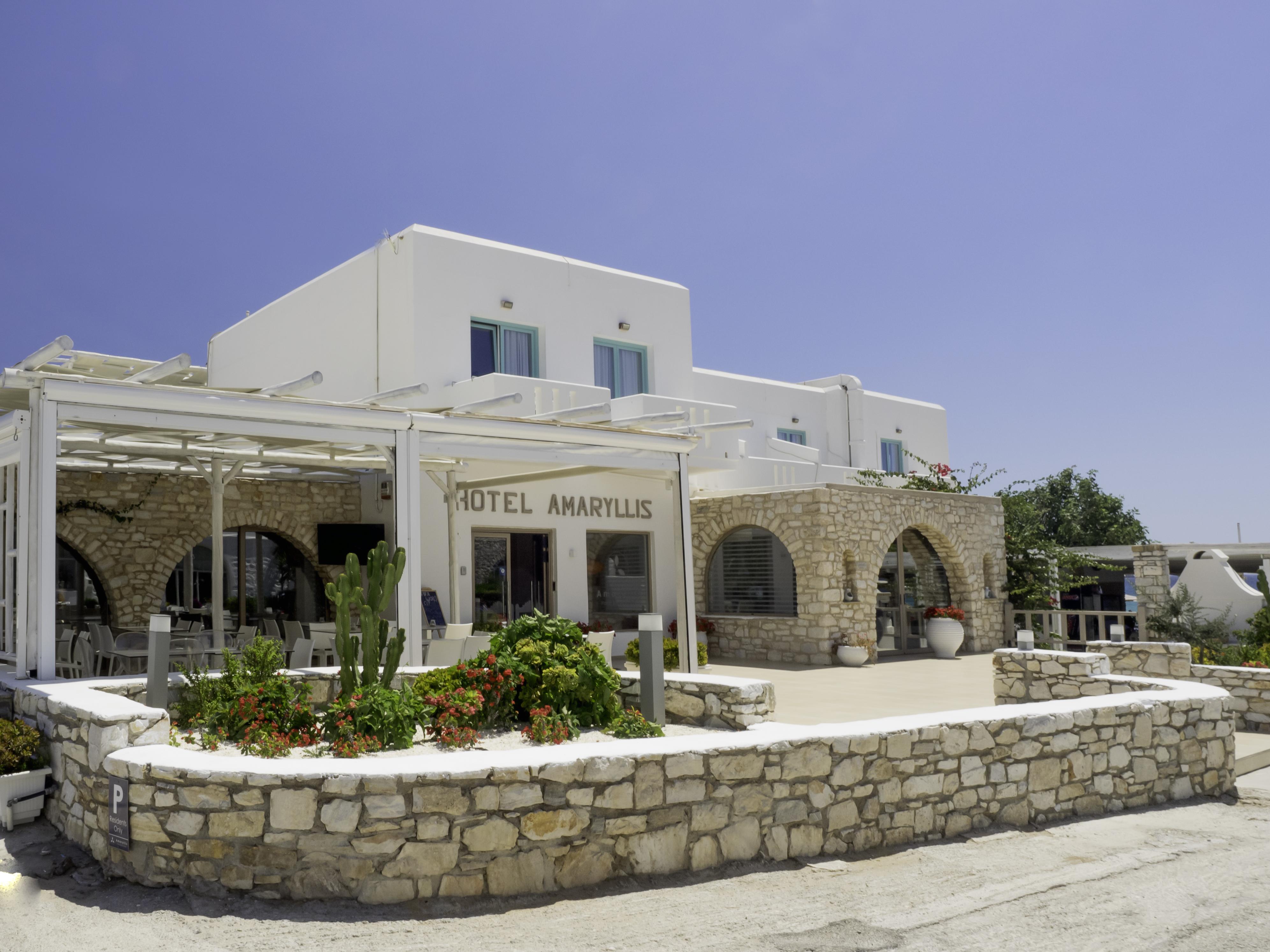 Amaryllis Beach Hotel Chrisi Akti  Dış mekan fotoğraf