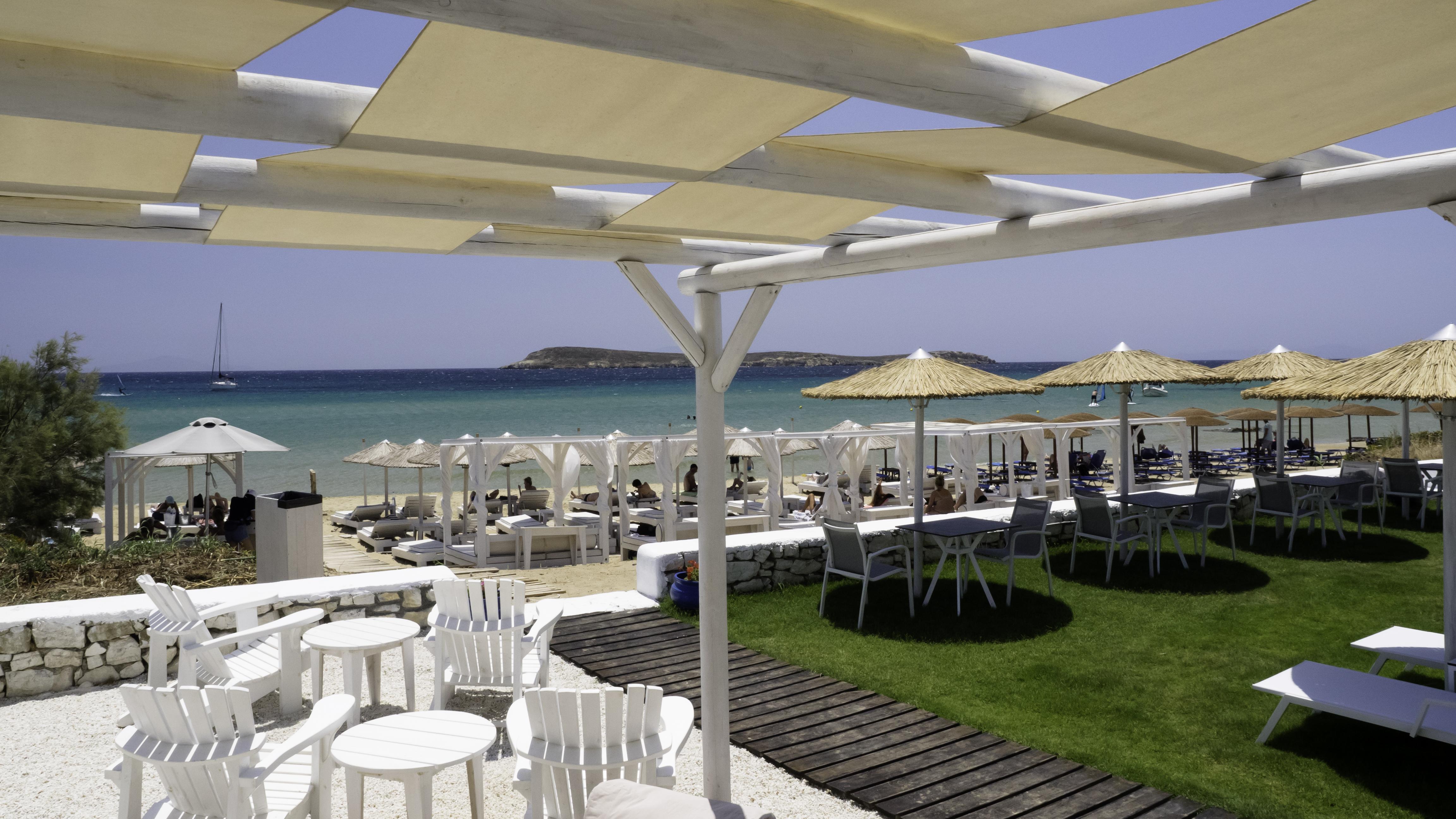 Amaryllis Beach Hotel Chrisi Akti  Dış mekan fotoğraf
