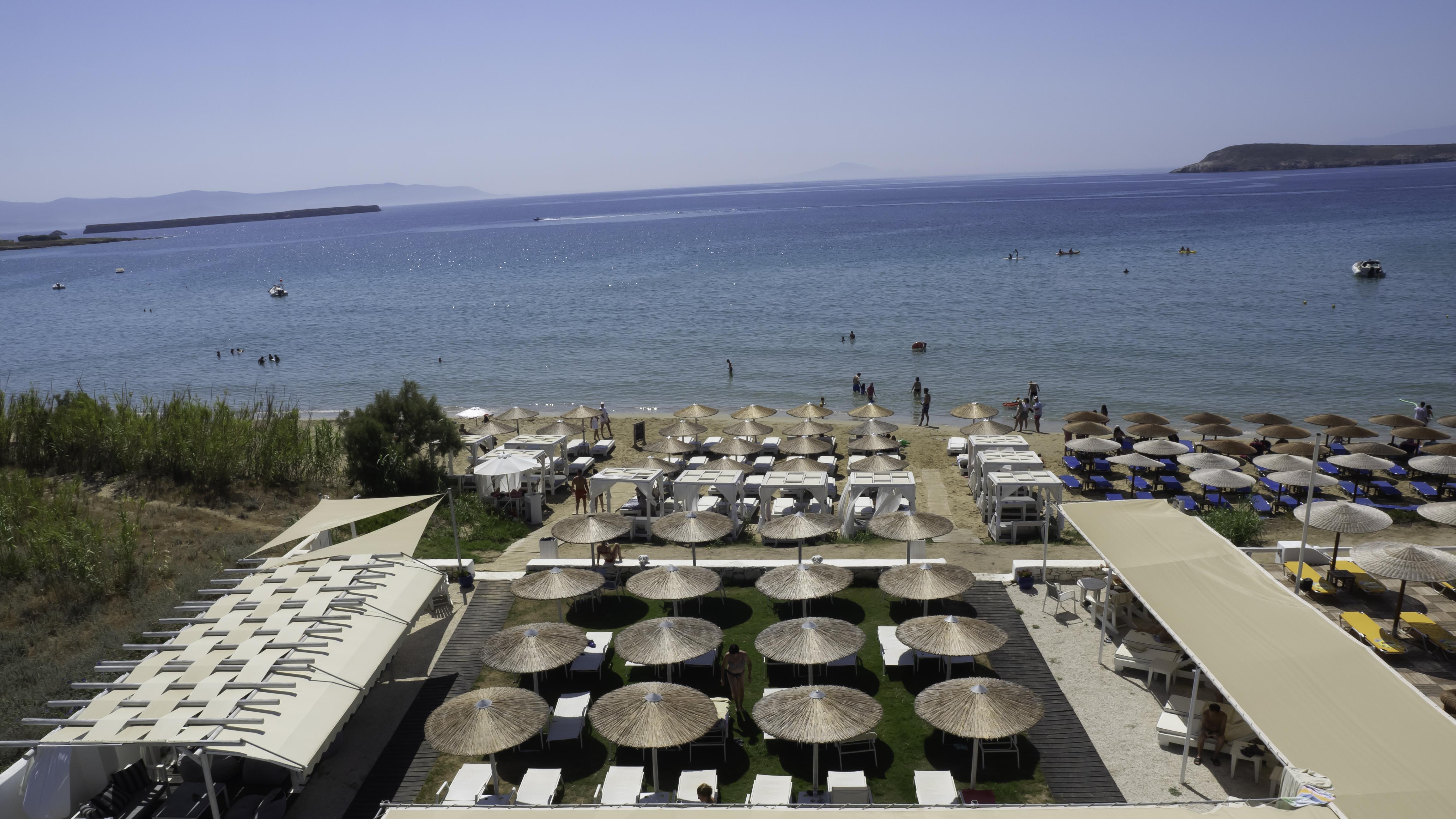 Amaryllis Beach Hotel Chrisi Akti  Dış mekan fotoğraf