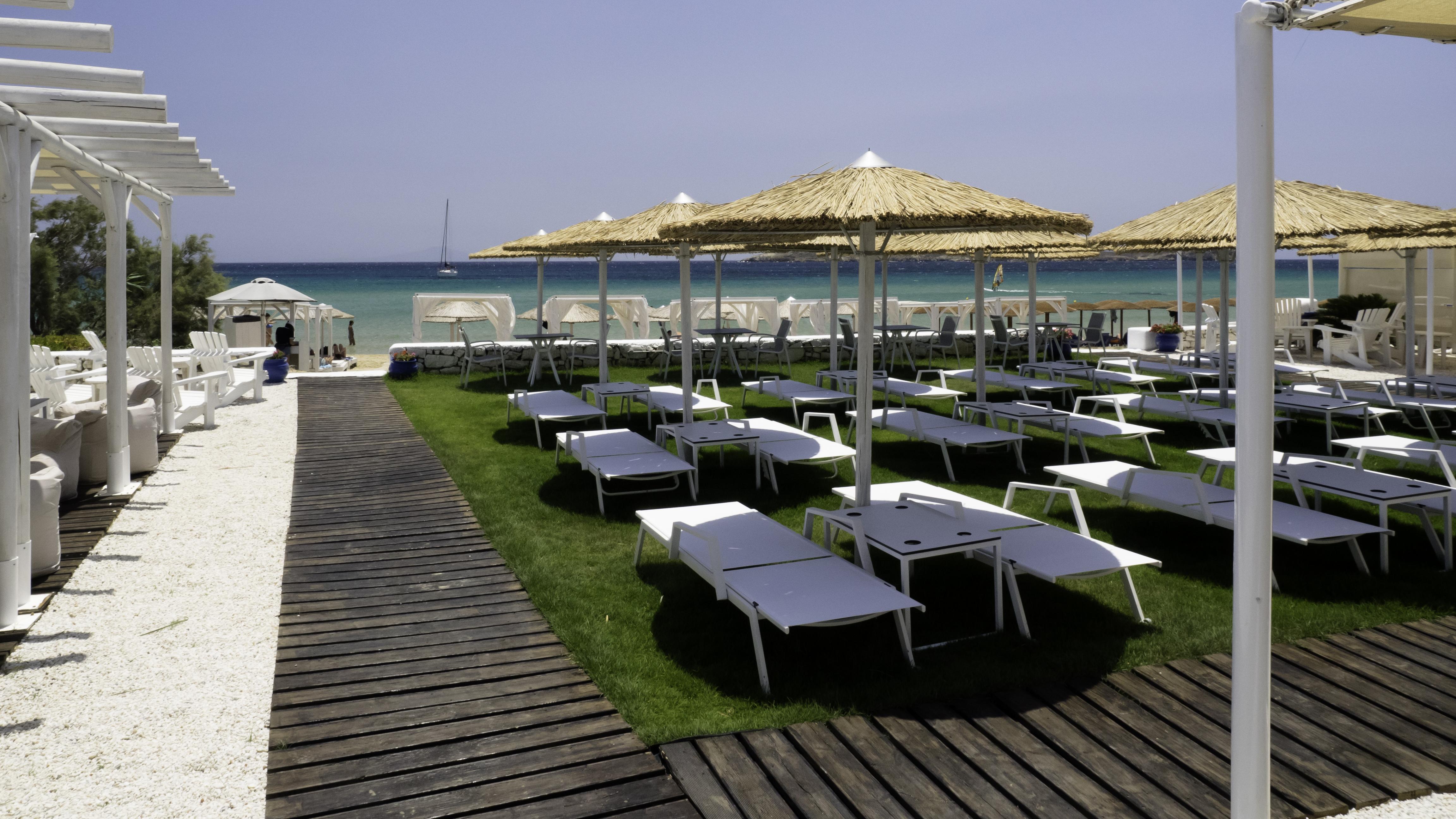 Amaryllis Beach Hotel Chrisi Akti  Dış mekan fotoğraf