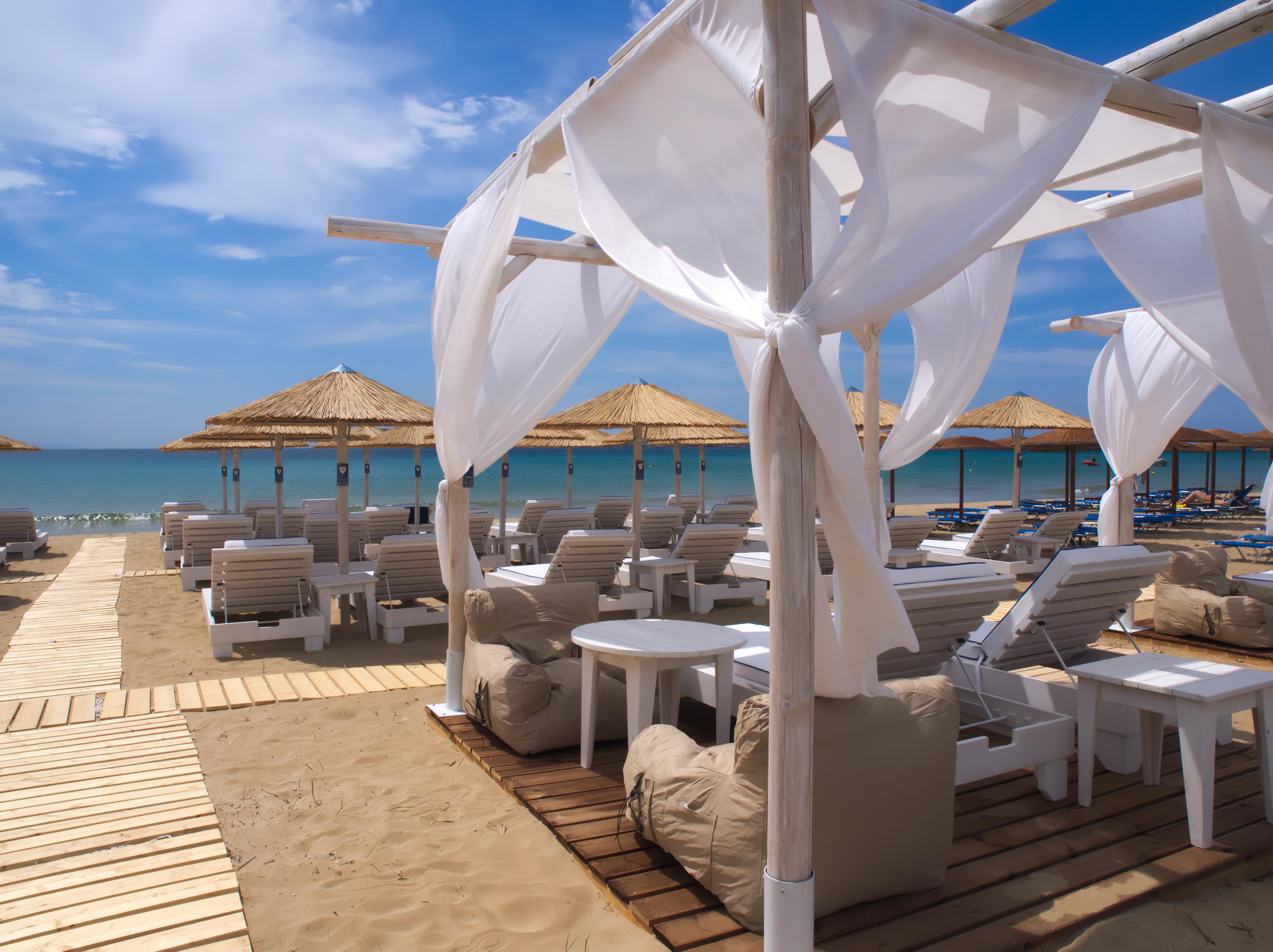 Amaryllis Beach Hotel Chrisi Akti  Dış mekan fotoğraf