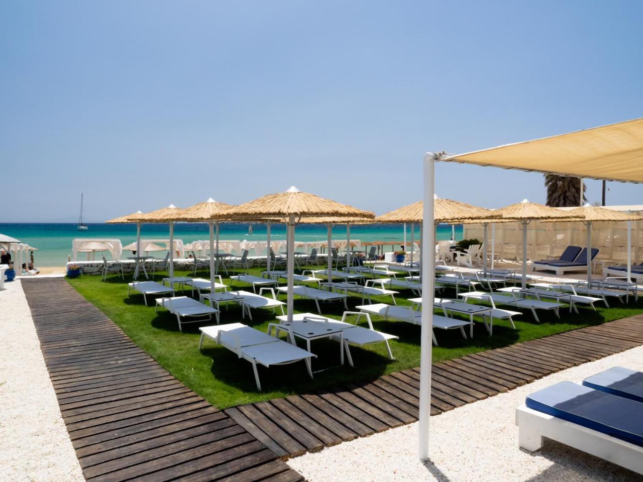 Amaryllis Beach Hotel Chrisi Akti  Dış mekan fotoğraf